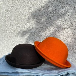 Bowler/Bucket Hats Set